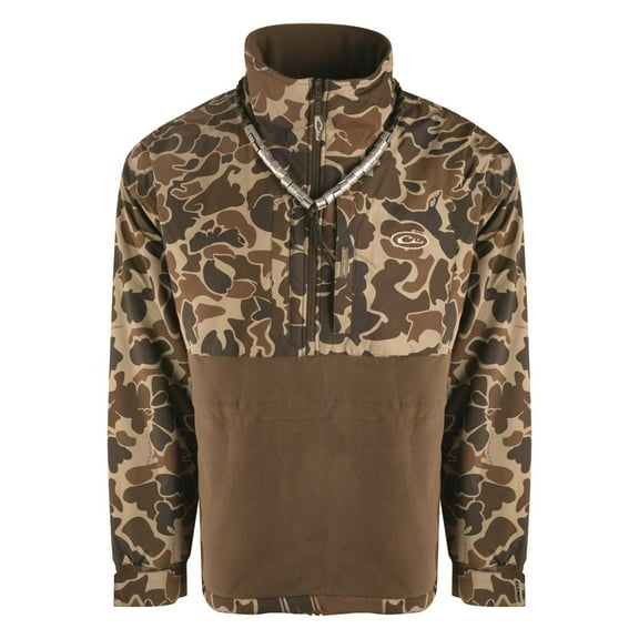 Drake Waterfowl Eqwader Waterproof Fleece, Outerwear Jacket (Men's Plus), Sizes S-3XL