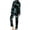 B-Green, variant on Tiweut Women Pajamas Set Heart Print Valentine's Day Button Long Sleeve Tops and Pants Sleepwear Clothes