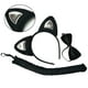 thumbnail image 2 of Disfraz infantil de gato de dibujos animados (3 piezas): diadema con orejas y cola para juegos de rol, accesorios de cosplay de animales, accesorios de actuación., 2 of 7