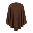 thumbnail image 3 of Lumtrix Shawl Wraps For Women Elegant 2026 Spring Fall Knitted Shawls And Wrap Cape Shoulder Top Sweater Shawl Scarf Coffee One Size, 3 of 3