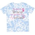 thumbnail image 3 of Inktastic Future Softball Player Girls Girls Toddler T-Shirt, 3 of 5