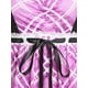 thumbnail image 3 of Camiseta de Encaje de Cuadros de Talla Grande Rosegal  Camisetas tallas grandes, 3 of 5