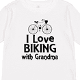 thumbnail image 4 of Inktastic Biking with Grandma Cycling Boys or Girls Long Sleeve Toddler T-Shirt, 4 of 5