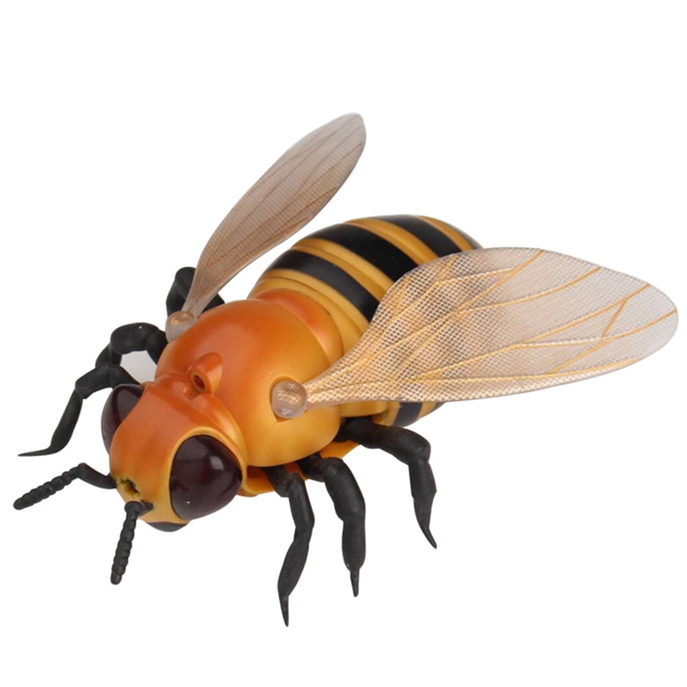 RC Animal Fake Insect for Joke Scary Trick Toy Infrared Remote Control Fly 