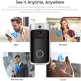 thumbnail image 4 of CNKOO WiFi Wireless Video Doorbell Smart Security HD 720P Camera and Chime  with PIR Motion Detection Night Vision 2-Way Audio-Silver, 4 of 6