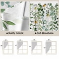 thumbnail image 5 of Swag Valance Curtains for Windows, Sage Green Eucalyptus Leaves Light Filtering Kitchen Curtains, Summer Weeping Floral Botanical Window Treatment Valances for Living Room, 36x36 - 2 PCS, 5 of 9