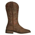 thumbnail image 4 of SheSole Women's Square Toe Cowgirl Cowboy Boots Western Female Brown US 6, 4 of 7