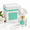 Blush Sunset Beach-1.69 oz, variant on Peony 1.69 oz Porcelain Flower Reed Diffuser with Gift Box for Home Fragrance