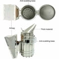 thumbnail image 3 of Enfumoir pour Abeilles en Acier Inoxydable avec Soufflet - Grand Modèle - Brun - Idéal pour l'Apiculture, 3 of 3