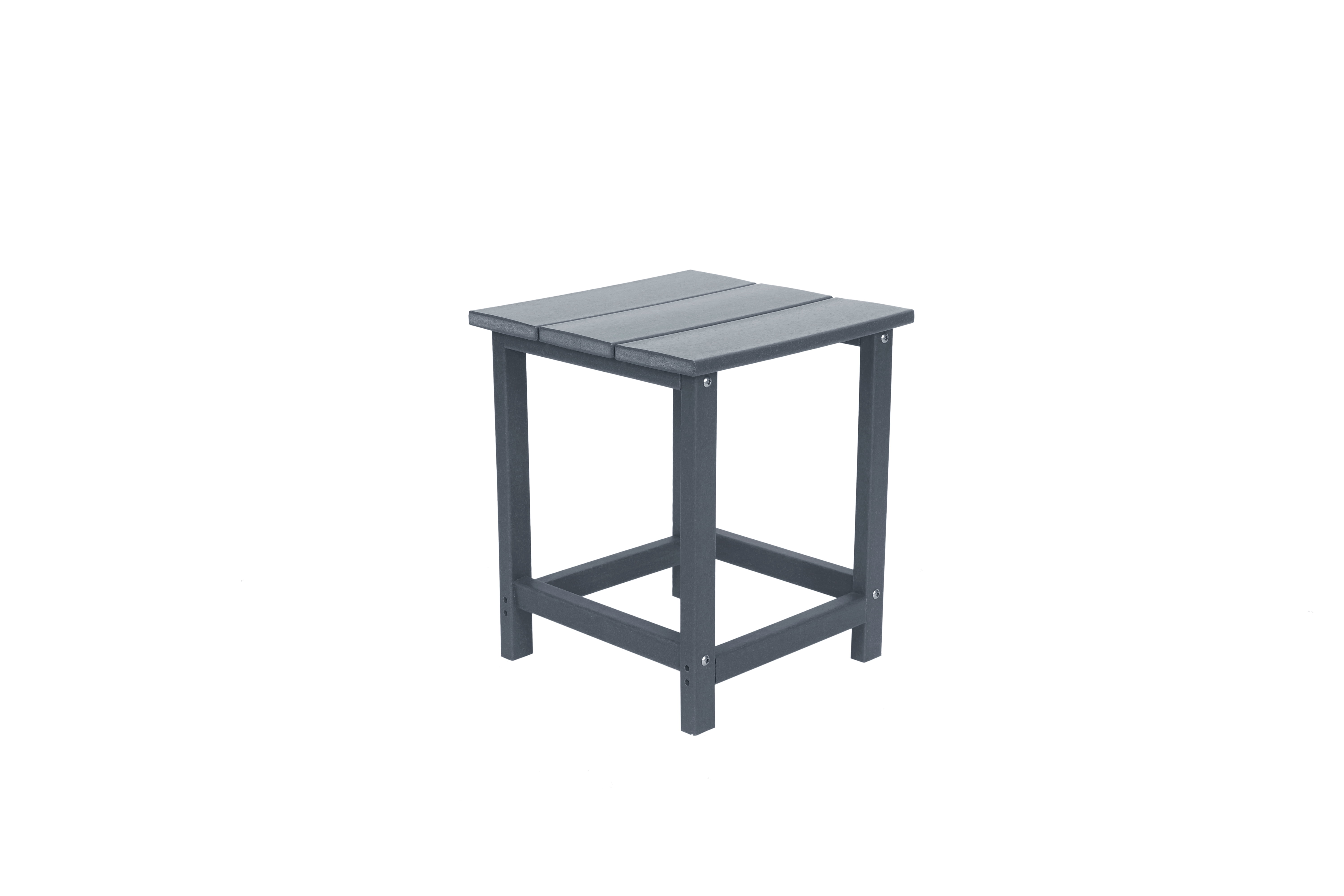 Outdoor Side Table, Patio Side Table, HDPE End Tables for Backyard Pool Porch Garden Lawn