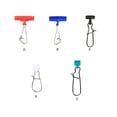 thumbnail image 4 of Conectores de Diapositivas de Pesca Naiovety Paquete de 12 Negro, 4 of 6