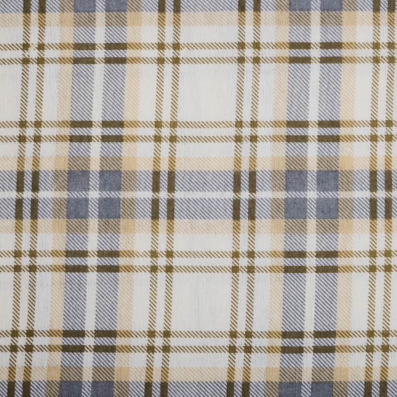 Melly Plaid 100% Cotton 4-Piece Queen Flannel Sheet Set