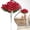Hot Red, variant on Tucknest Artificial Hydrangea Bouquet, Fake Flowers for Home Table Centerpieces, Faux Outdoor Flowers for Wedding Decor, Red