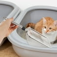 thumbnail image 5 of MRLESS Ipetboom Substrate Sifting Shovel Stainless Steel Cat Litter Scoop, 5 of 8