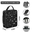 thumbnail image 3 of Nebula Rocket Space Lunch Box for Commuters, Insulated Cooler Tote - Leakproof Galaxy Design Lunch Bag with Planet Orbits, 3 of 6