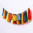 thumbnail image 3 of Banner para silla alta Upfirst, colorido, decoración para 1.er cumpleaños, 3 of 5