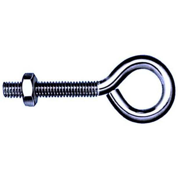 Hindley 10 Count .50in. X 12in. Eye Bolts Regular Eye Zinc Plated  40940 - Pack of 10