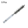 thumbnail image 3 of Uxcell 304 Stainless Steel Bore Brush Cleaning Twisted Wire Brush with Handle 1/4" Hex Shank for Tubes Ports Bearings Silver 11mm 5pcs, 3 of 6