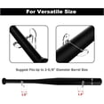 thumbnail image 4 of 1 Pair Acrylic Baseball Wall Mounted Holder Baseball Bat Display Softball Bats Rack Collection Bracket Black, 4 of 10