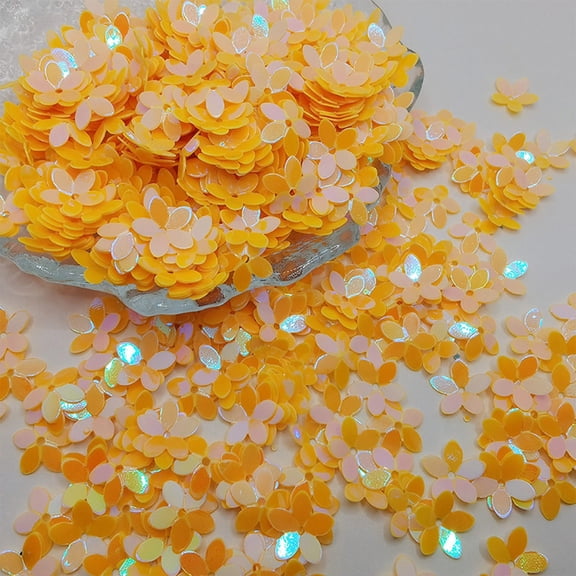Five-Leaf Flower-Shaped Pvc Sequins Pack Soft Comfortable Diy Crafts Clothing Home Decoration Accessories