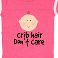 thumbnail image 4 of Inktastic Crib Hair Dont Care Funny Baby Clothes Boys or Girls Baby Bodysuit, 4 of 5