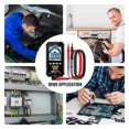 thumbnail image 4 of HABOTEST HABOTEST HT125A Multimètre Numérique avec LCD Rétroéclairé, Lampe de Poche, Mode Auto/manuel, 4000 Comptes, Mesure de la Tension AC/DC, Design Compact et Léger, 4 of 6