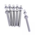thumbnail image 1 of barras de tensión del tambor,Varillas de tensión para bombo con arandelas de repuesto,Tornillos para caja Varillas para tornillos de percusión,Tornillo de ajuste del tambor Tornillos de, 1 of 8