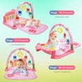 thumbnail image 6 of JoyStone Baby Play Mat Baby Gym, Baby Toy Play Mat Activity Center Baby Piano Music Lights for Toddlers, Newborn Baby Gift 0-12 Months, Red, 6 of 9