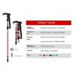 thumbnail image 2 of Collapsible Aluminum Hiking Poles With Quick Lock System, Folding, Telescopic, Ultralight For Senior Trekking, Backpacking, Hiking, 2 of 5