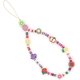 thumbnail image 2 of Encanto acrílico de fruta de flor de cara sonriente, colgante de teléfono bohemio, cadena de teléfono antipérdida cadena de teléfono de mujer JM, 2 of 5