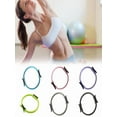 thumbnail image 7 of Pilates Ring, 15" Padded - Handle Lightweight Non - Pilates Equipment, Full - Body Toning Fitness Circle for Arms, Thighs & Core,Grey, 7 of 7