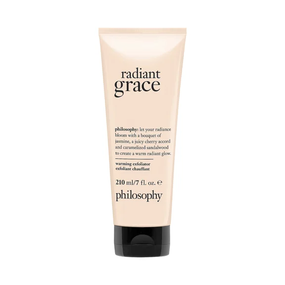 Philosophy Radiant Grace Warming Exfoliator, Gentle Face Exfoliating Scrub, 7 oz