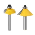 thumbnail image 5 of 15pcs 1/4inch Router Bit Set Trimming Straight Milling Cutter For Wood Bits Tungsten Carbide Cutting Woodworking ,Great Multi-Purpose Application, 5 of 5