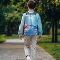 thumbnail image 3 of Uorisanigo 17 Inch Blue Axolotl School Backpack for Boys Girls 6-12 Year, Lightweight Casual Daypack for Elementary Kindergarten with Adjustable Padded Straps, 3 of 7