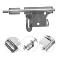 thumbnail image 4 of GETAJGHSD 1Pcs Silver Slide Latch for Interior Door with Locking Mechanism, 4 of 8