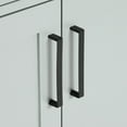 thumbnail image 6 of Ariel Hepburn 43 In. Left Offset Oval Sink Vanity With 1.5 In. Carrara White Countertop In Grey, 6 of 10