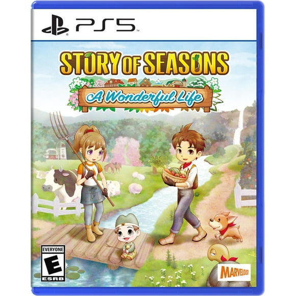 Jeu vidéo Story of Seasons A Wonderful Life pour (PS5) Version anglaise seulement