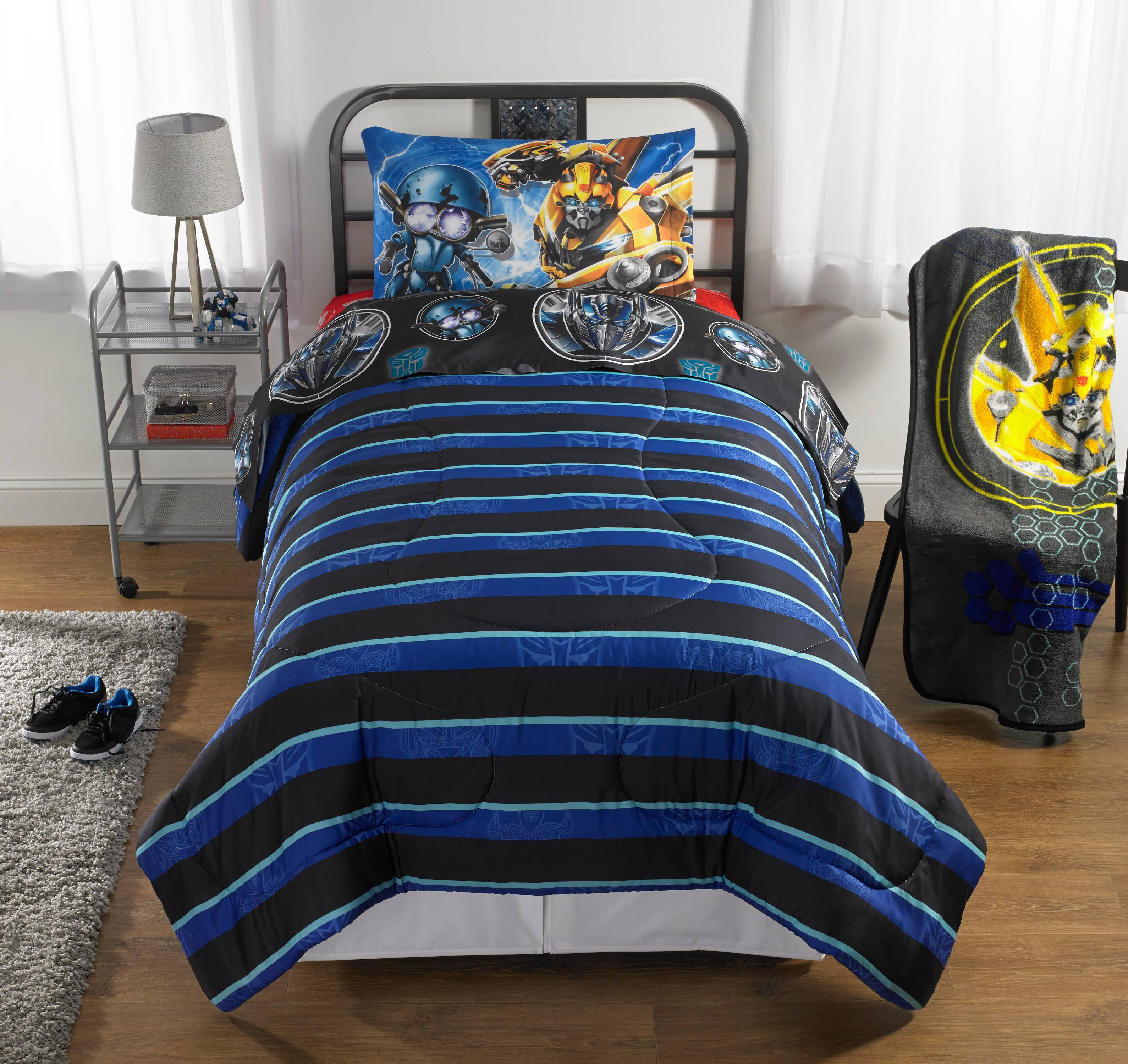 Transformers Kids Bedding Comforter Sham Set 2 Piece Walmart Com