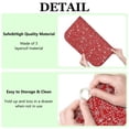 thumbnail image 6 of Red Christmas Gift and Snowflake Pattern Dish Drying Mat for Kitchen 1 Pack, Ultra Absorbent Microfiber Dishes Drainer Mats,16x18in(41x46cm), 6 of 6