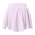 thumbnail image 5 of Riforla Yoga Sports Skirt Loose and Breathable Running Skirt Pants Light Two Piece Fitness Short Skirt Half Skirt Women's Skirts Purple S, 5 of 5