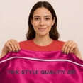 thumbnail image 4 of Silk Zip On Fitted Sheets Queen Size 60X80 - Includes 2 Zip On Sheets +1 Bottom Fitted Base - Fit's 16” In Deep Pocket - Easy to Use,Soft,Smooth -Fitted Sheet -HotPink - Color, 4 of 9
