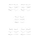 thumbnail image 2 of Seitruly 6 Pieces Eyelash Pads Protection Pad Extension Female Lifting Beauty Curlers Makeup Tools Breathable Accessories Shaping Type2 NO2, 2 of 4