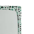 thumbnail image 2 of Ambesonne Modern Fitted Sheet, Geometrical Circles Dots, Queen Size, Hunter Green Turquoise, 2 of 2