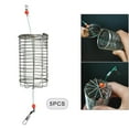 thumbnail image 6 of Rustproof Fishing Feeder Cage Carp Fishing Big Basket Launcher Carp Lobster Lure Mesh Cages Fishing Tackle Swivels - , S S, 6 of 8