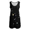 thumbnail image 2 of Constellation: Orion Sleeveless U-Neck Fake Two Piece Dress dress for women summer dress dresses summer women, 2 of 6