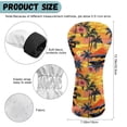 thumbnail image 7 of Uorisanigo Golf Club Head Covers for Driver, Fairway Woods and Hybrids, Premium PU Leather Tropical Floral Palm Tree Golf Headcovers, Waterproof & Durable Headcovers Set Fit Most Clubs, 7 of 7