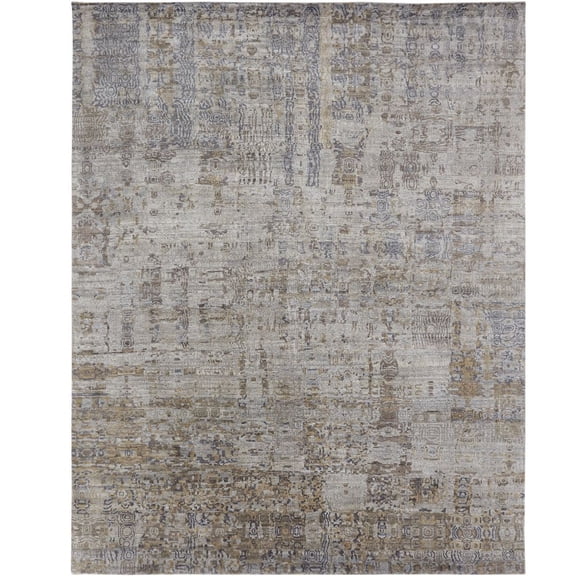 Kalaty Lynx Area Rug LN-239 Contemporary Multi Modern, Multi, 4' x 6'