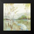 thumbnail image 2 of Pearce, Allison 12x12 Black Modern Framed Museum Art Print Titled - Calm River, 2 of 5