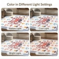 thumbnail image 7 of ODIKA 2'x3' Washable Throw Rug Octopus Koi Cheerful Hat Ocean Eight Starfish Cartoon Pirate for Hallway, Study Room, Non-Slip Low Profile, Flatwoven, 7 of 7
