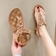 thumbnail image 4 of Amzcrzy Zapatos de mujer,Zapatos de mujer,Zapatillas de mujer, Sandalias de verano para mujer, sandalias de punta abierta, sandalias casuales para mujer, chanclas Sandalias Mujer Zapatillas De Casa, 4 of 5
